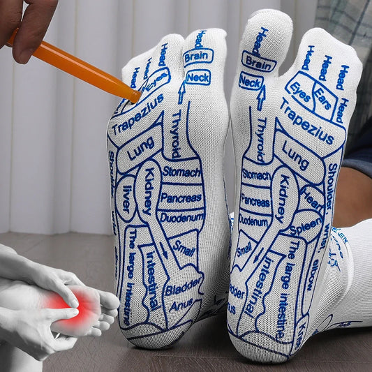 Acupressure Foot Massager Reflexology Socks: Traditional Chinese Medicine